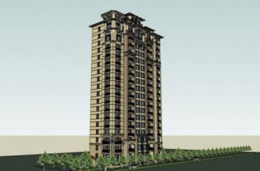 Sketchup住宅模型|高层住宅,古典风格-BIM建筑网