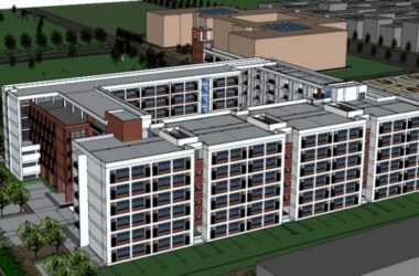 Sketchup学校模型|多层学校,校园教育建筑,现代风格-BIM建筑网