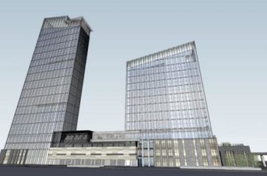 Sketchup办公模型|超高层办公楼,现代风格-BIM建筑网