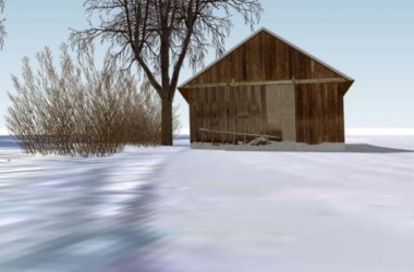 Sketchup住宅模型|小木屋,现代风格-BIM建筑网