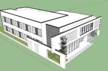 Sketchup商业模型|低层会所,活动中心,现代风格-BIM建筑网