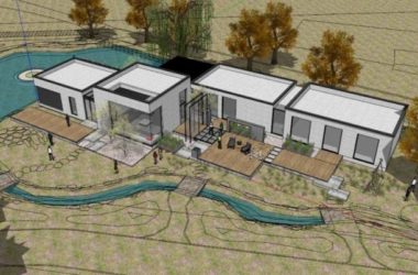 Sketchup商业模型|低层会所,现代风格-BIM建筑网