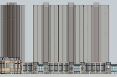 Sketchup商业模型|多层商业步行街,简欧风格-BIM建筑网