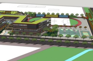 Sketchup学校模型|多层学校,校园教育建筑,现代风格-BIM建筑网