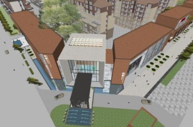 Sketchup商业模型|多层商业街,现代风格-BIM建筑网