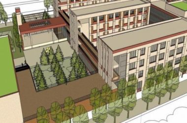 Sketchup学校模型|多层小学学校,校园教育建筑,现代风格-BIM建筑网