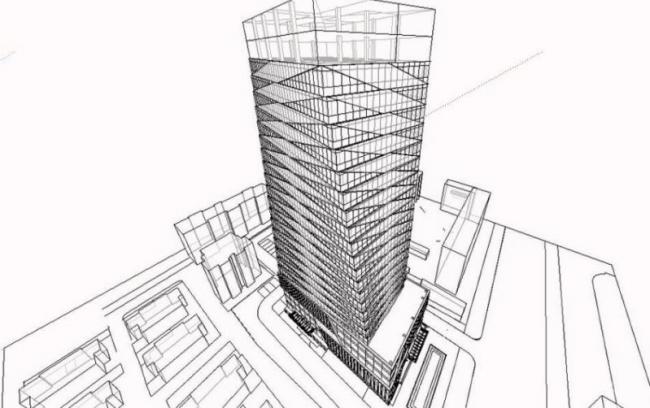 Sketchup办公模型|高层办公楼,现代风格 Sketchup办公模型|高层办公楼,现代风格