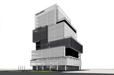 Sketchup办公模型|高层办公楼,现代风格-BIM建筑网