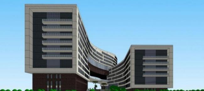 Sketchup办公模型|多层办公楼,现代风格 Sketchup办公模型|多层办公楼,现代风格