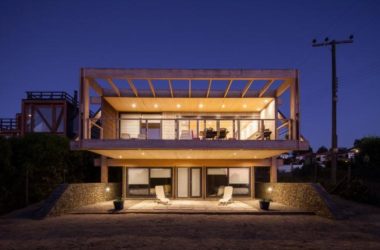 BIM建筑|“脚手架”支持的不雅景室第:Tacna小屋-BIM建筑网