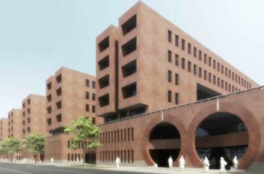 Sketchup学校模型|多层美院美术学院,校园教育建筑,现代风格-BIM建筑网
