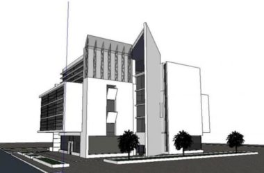Sketchup办公模型|多层办公楼,公司总部办公楼,现代风格-BIM建筑网