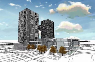 Sketchup办公模型|多高层办公楼,政府大楼,现代风格-BIM建筑网