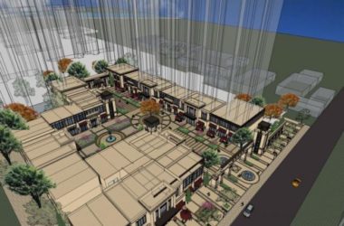 Sketchup商业模型|低层商业街,古典风格-BIM建筑网
