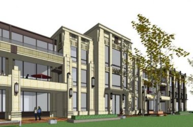 Sketchup商业模型|会所,沿街商业,现代风格-BIM建筑网