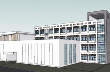 Sketchup学校模型|多层学校小学,校园教育建筑,现代风格-BIM建筑网
