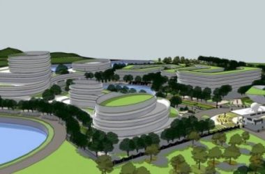Sketchup办公模型|多层办公楼,现代风格-BIM建筑网