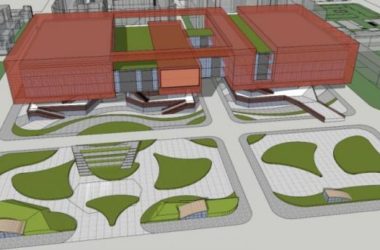 Sketchup商业模型|多层购物中心,现代风格-BIM建筑网
