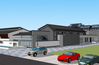 Sketchup商业模型|庭院,中式风格-BIM建筑网