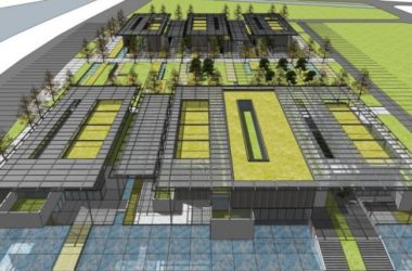 Sketchup商业模型|售楼中心,现代风格-BIM建筑网
