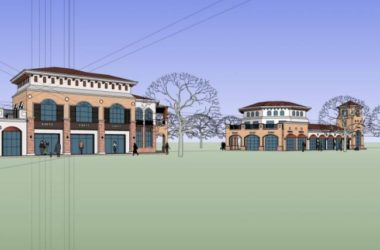 Sketchup商业模型|多层会所,古典风格-BIM建筑网