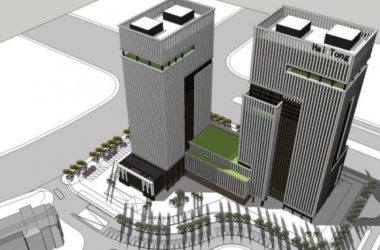 Sketchup办公模型|超高层办公楼,现代风格-BIM建筑网