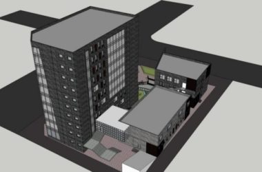 Sketchup办公模型|多高层办公楼,现代风格-BIM建筑网