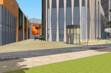 Sketchup办公模型|超高层办公楼,现代风格-BIM建筑网