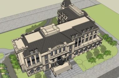 Sketchup商业模型|多层会所,古典风格-BIM建筑网