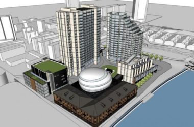 Sketchup办公模型|多高层办公楼,现代风格-BIM建筑网