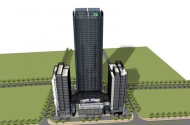 Sketchup办公模型|超高层办公楼,现代风格-BIM建筑网