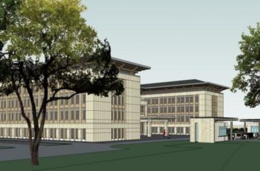 Sketchup办公模型|多层党校,现代风格-BIM建筑网
