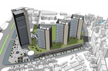 Sketchup办公模型|超高层办公楼,现代风格-BIM建筑网