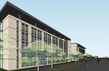 Sketchup办公模型|多层办公楼,现代风格-BIM建筑网