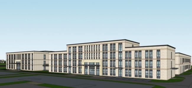 Sketchup办公模型|多层办公楼,现代风格 Sketchup办公模型|多层办公楼,现代风格