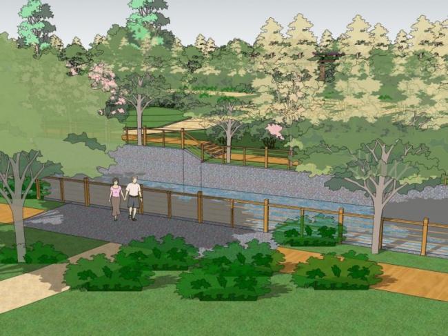 Sketchup景观模型|公园景观,现代风格 Sketchup景观模型|公园景观,现代风格