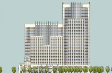 Sketchup办公模型|高层办公楼群,现代风格-BIM建筑网