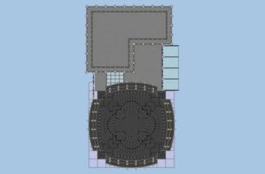 Sketchup综合体模型|超高层综合体,商业,酒店,办公,古典风格-BIM建筑网