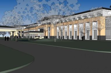 Sketchup办公模型|多层办公建筑,现代风格-BIM建筑网