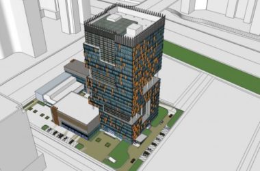 Sketchup办公模型|多高层办公楼,现代风格-BIM建筑网