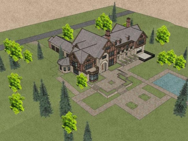 Sketchup商业模型|多层会所,古典风格 Sketchup商业模型|多层会所,古典风格