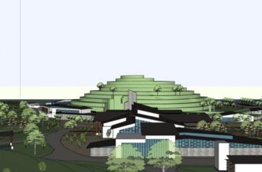 Sketchup办公模型|游客接待中心,低层,现代风格-BIM建筑网