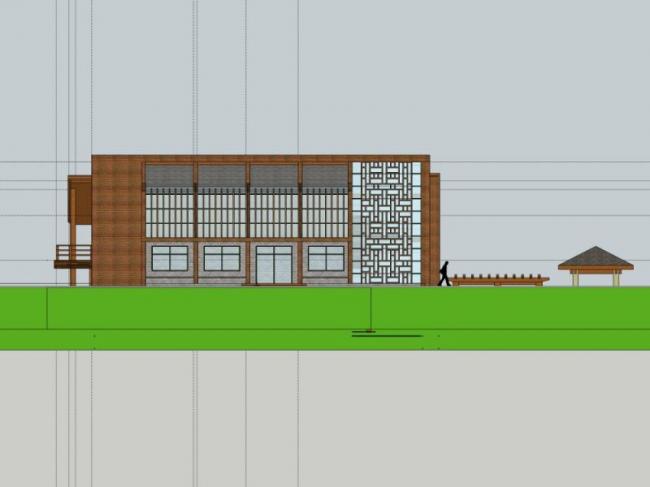 Sketchup商业模型|会所,现代风格 Sketchup商业模型|会所,现代风格
