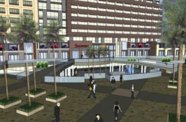 Sketchup办公模型|高层办公楼,现代风格-BIM建筑网
