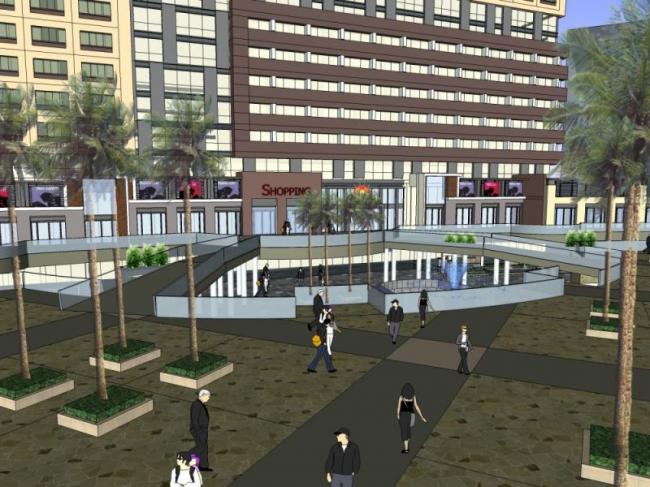 Sketchup办公模型|高层办公楼,现代风格 Sketchup办公模型|高层办公楼,现代风格