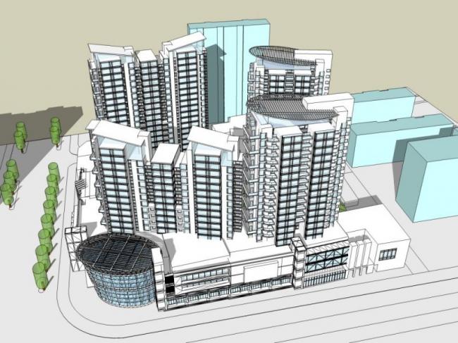 Sketchup酒店模型|高层宾馆,现代风格 Sketchup酒店模型|高层宾馆,现代风格