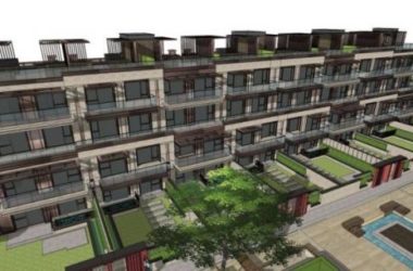 Sketchup住宅模型|多层住宅,花园洋房,现代中式风格-BIM建筑网