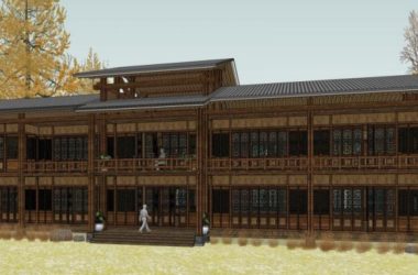 Sketchup住宅模型|住宅,现代中式风格-BIM建筑网