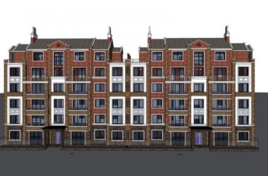 Sketchup住宅模型|多层住宅,古典风格-BIM建筑网