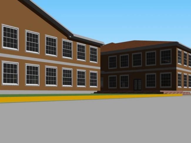 Sketchup商业模型|多层会所,现代风格 Sketchup商业模型|多层会所,现代风格